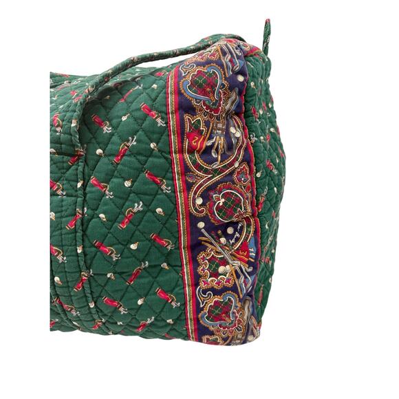 Rare Vera Bradley Vintage Golf Print Extra Large Duffel Bag Made in USA - Picture 10 of 11